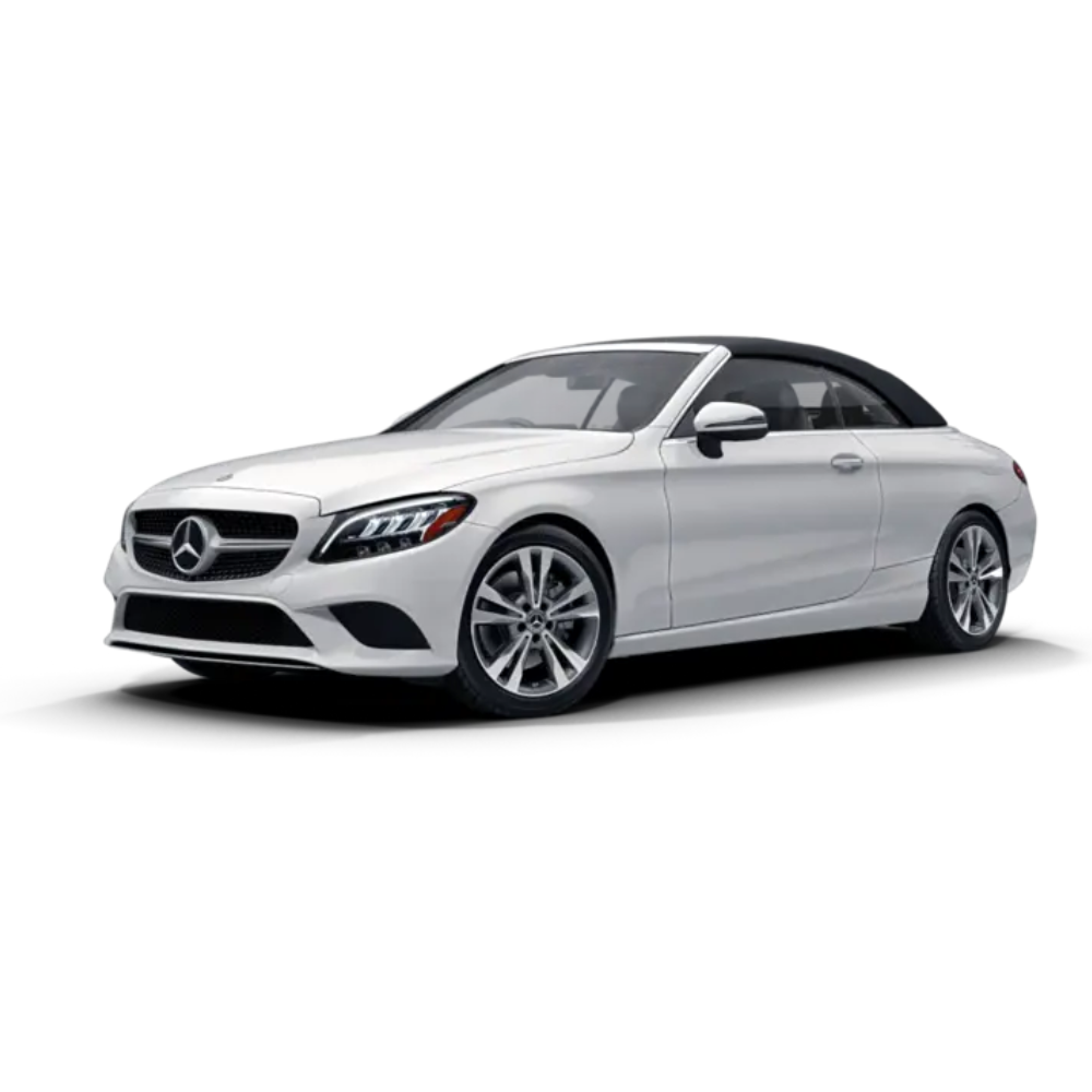 Mercedes Benz C Class Cabriolet White