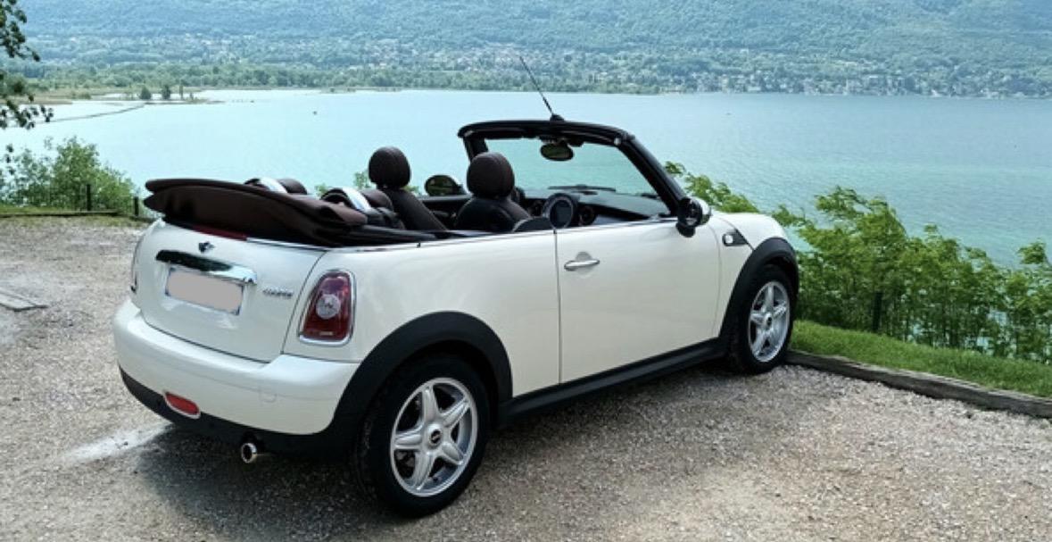 Mini Cooper White